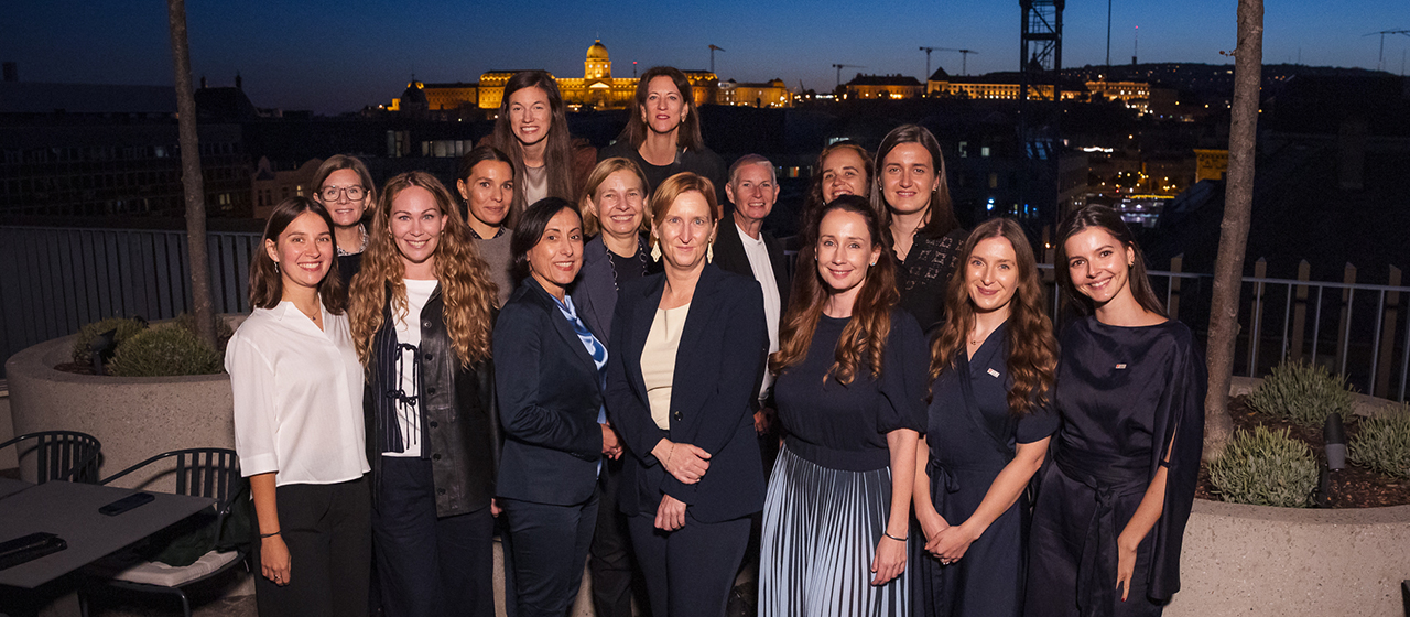 Teilnehmer*innen der Vienna Connect in Budapest