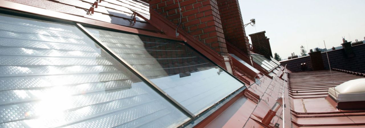 Solaranlage in einem Wiener Gemeindebau