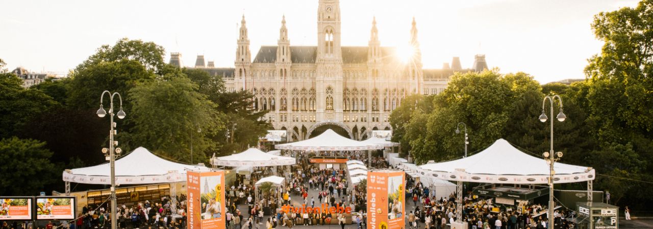 Wienliebe Festival auf dem Rathausplatz