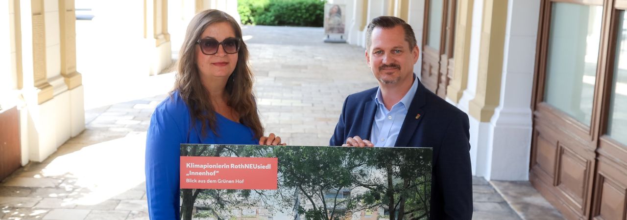 Wiens Planungsstadträtin Ulli Sima und Bezirksvorsteher Marcus Franz