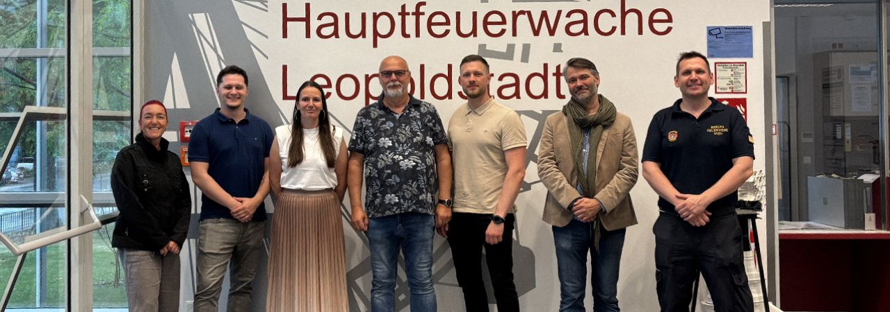 Prager Krisenmanagement beim Besuch der Hauptfeuerwache Leopoldstadt