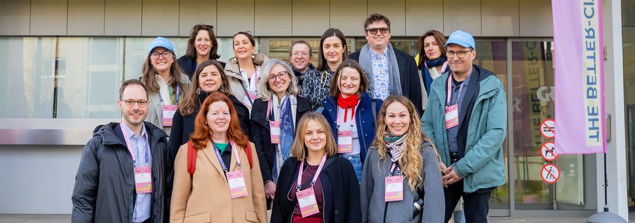 Group photo of the Viennese delegation
