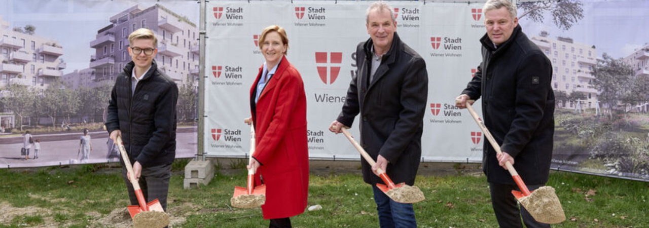 Slávnostný začiatok výstavby Gemeindebau NEU