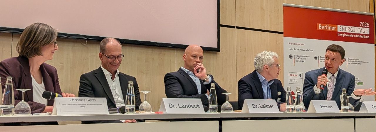 v.l.n.r: Christina Gerts, Dr. Erich Landeck, Dr. Mario Leitner, Axel Pinkert, Karl Gruber