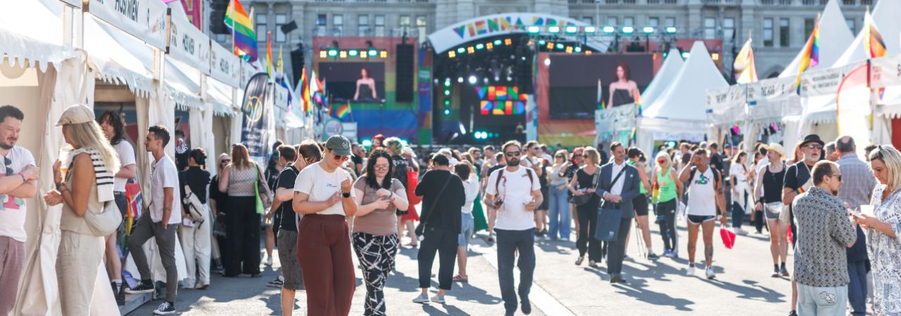 Pride Village am Rathausplatz