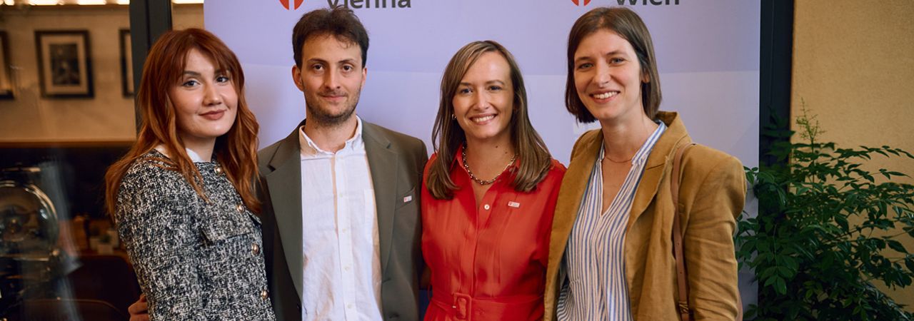 Das Team des Internationalen Büros der Stadt Wien in Ljubljana